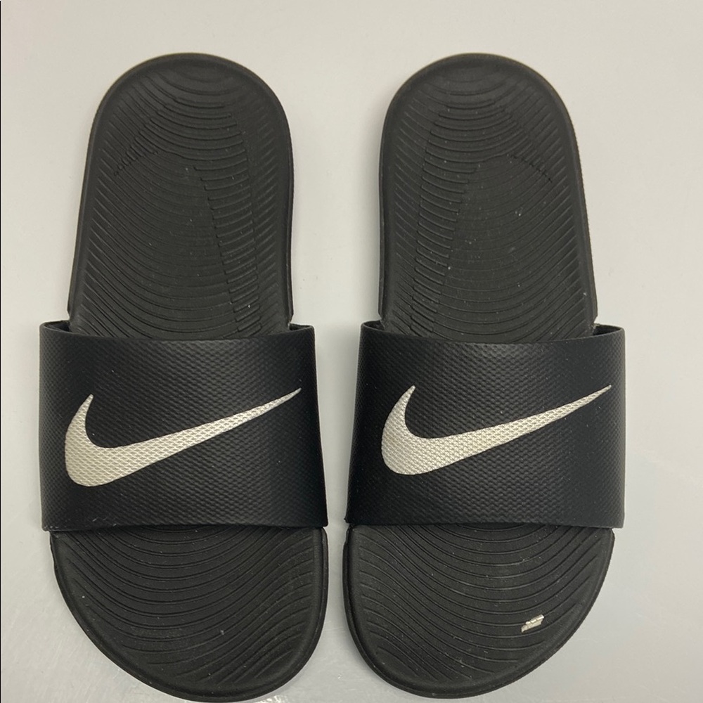 Nike Black Slide Sandals worn twice